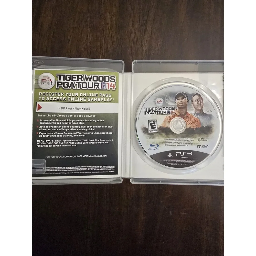 Tiger Woods PGA Tour 14 (Sony PlayStation 3 PS3, 2013) CIB Complete In Box Golf